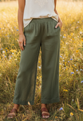 LINEN BLEND PANT