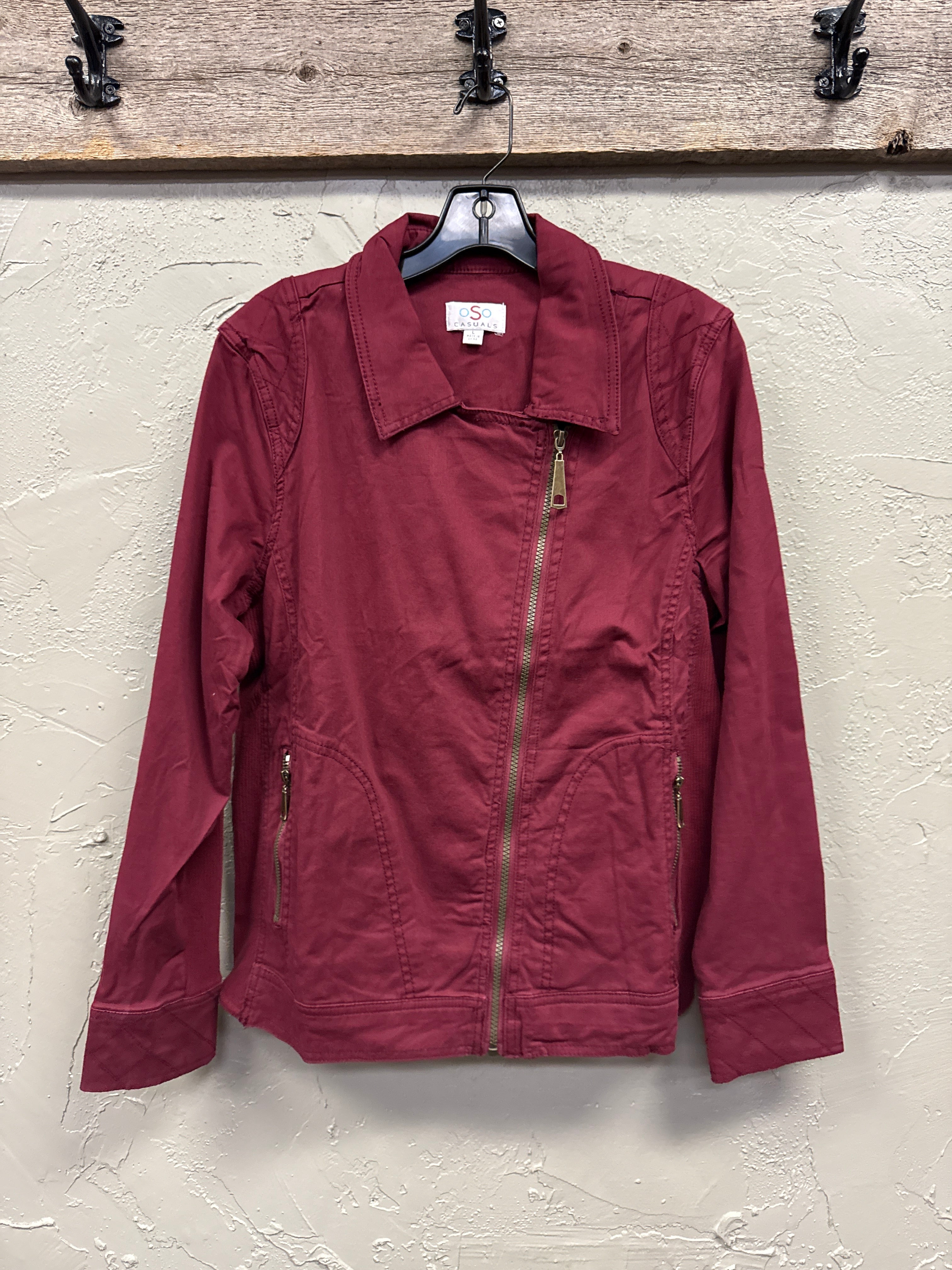 OSO CASUALS COTTON MOTO JACKETS