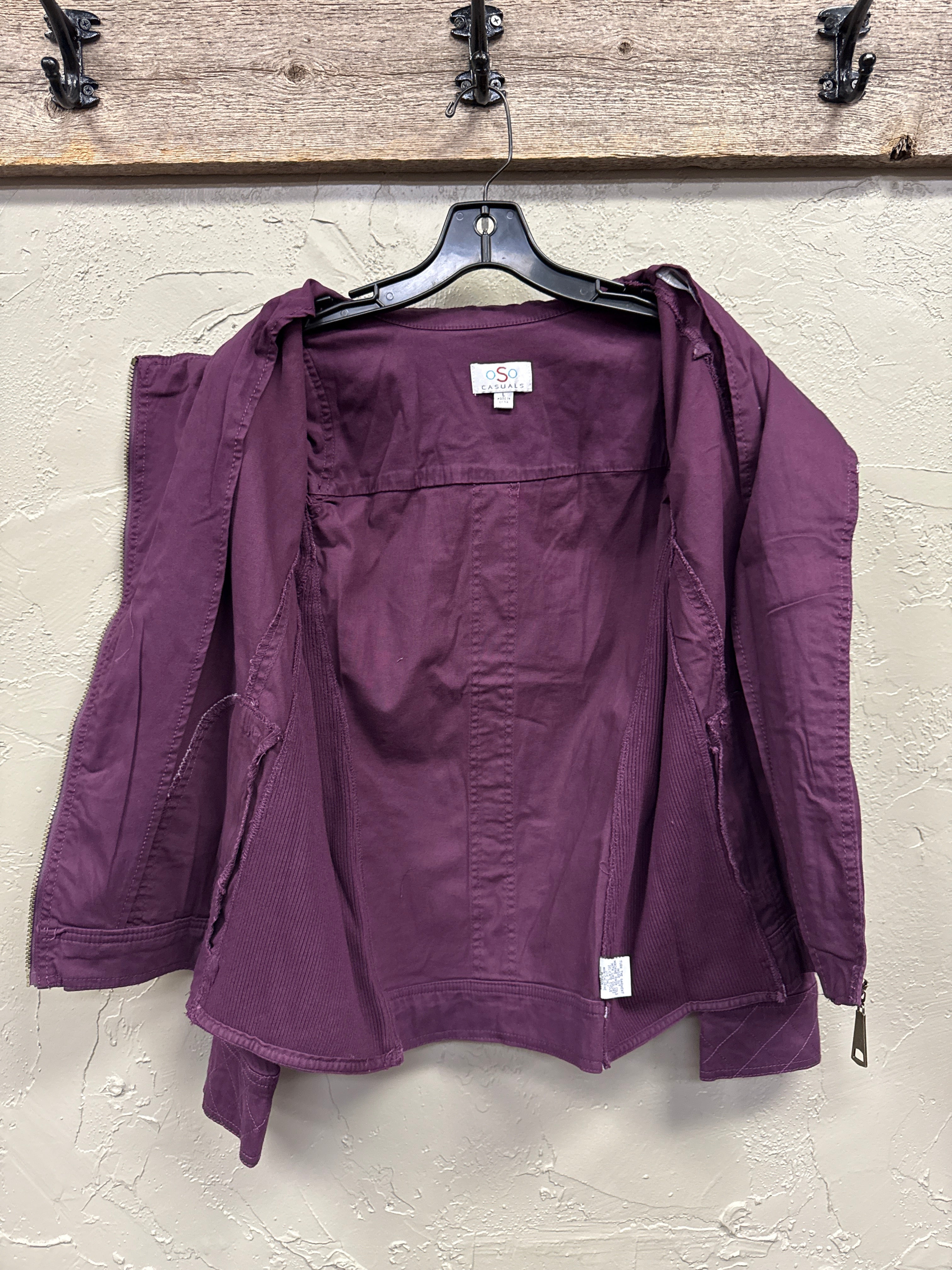 OSO CASUALS COTTON MOTO JACKETS