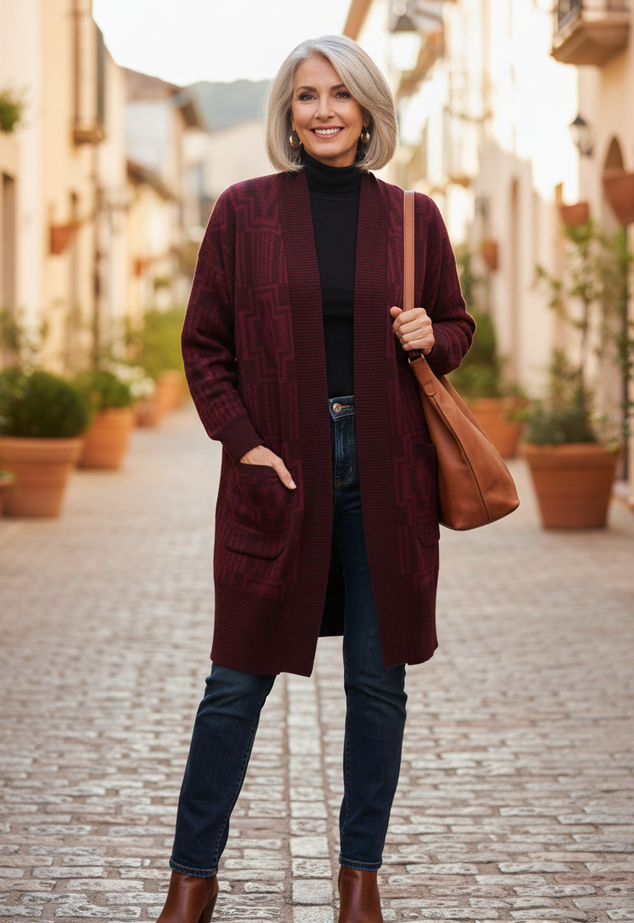 NWT Pendleton Long-Line Cardi (org$349)