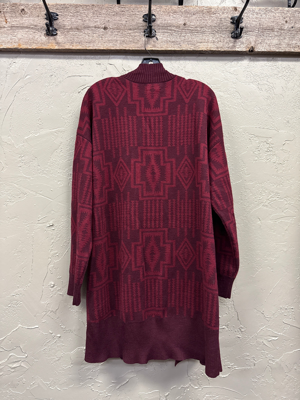 NWT Pendleton Long-Line Cardi (org$349)