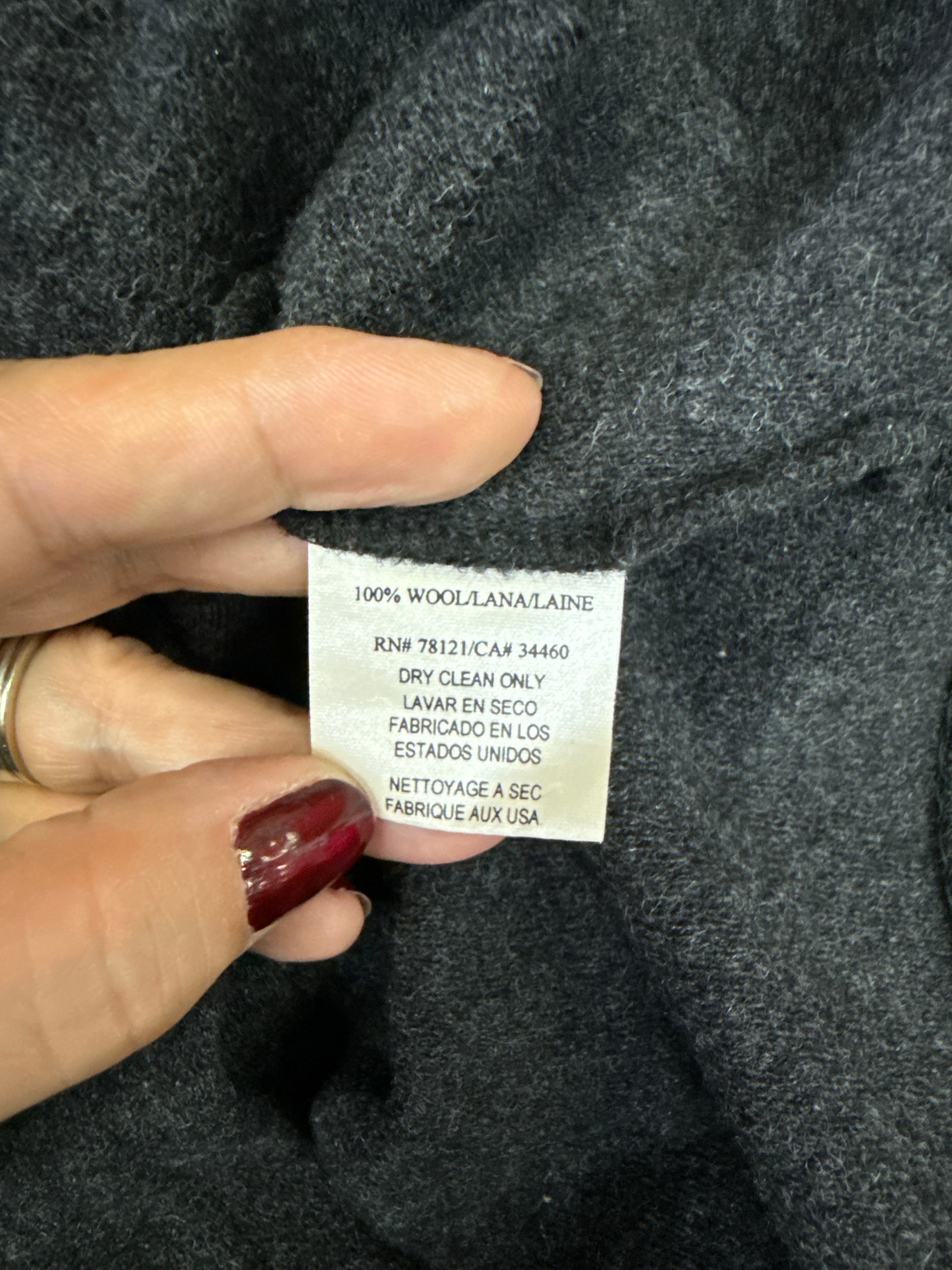 EF WOOL MIDI SKIRT (org$248)