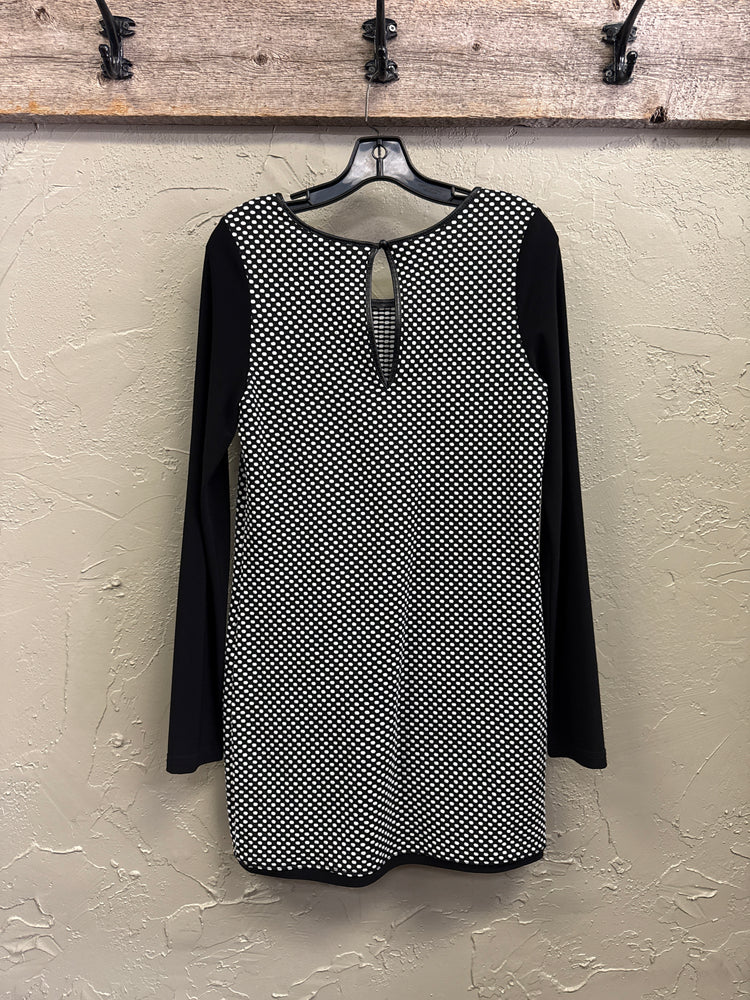 JOSEPH RIBKOFF POLKADOT MINI DRESS