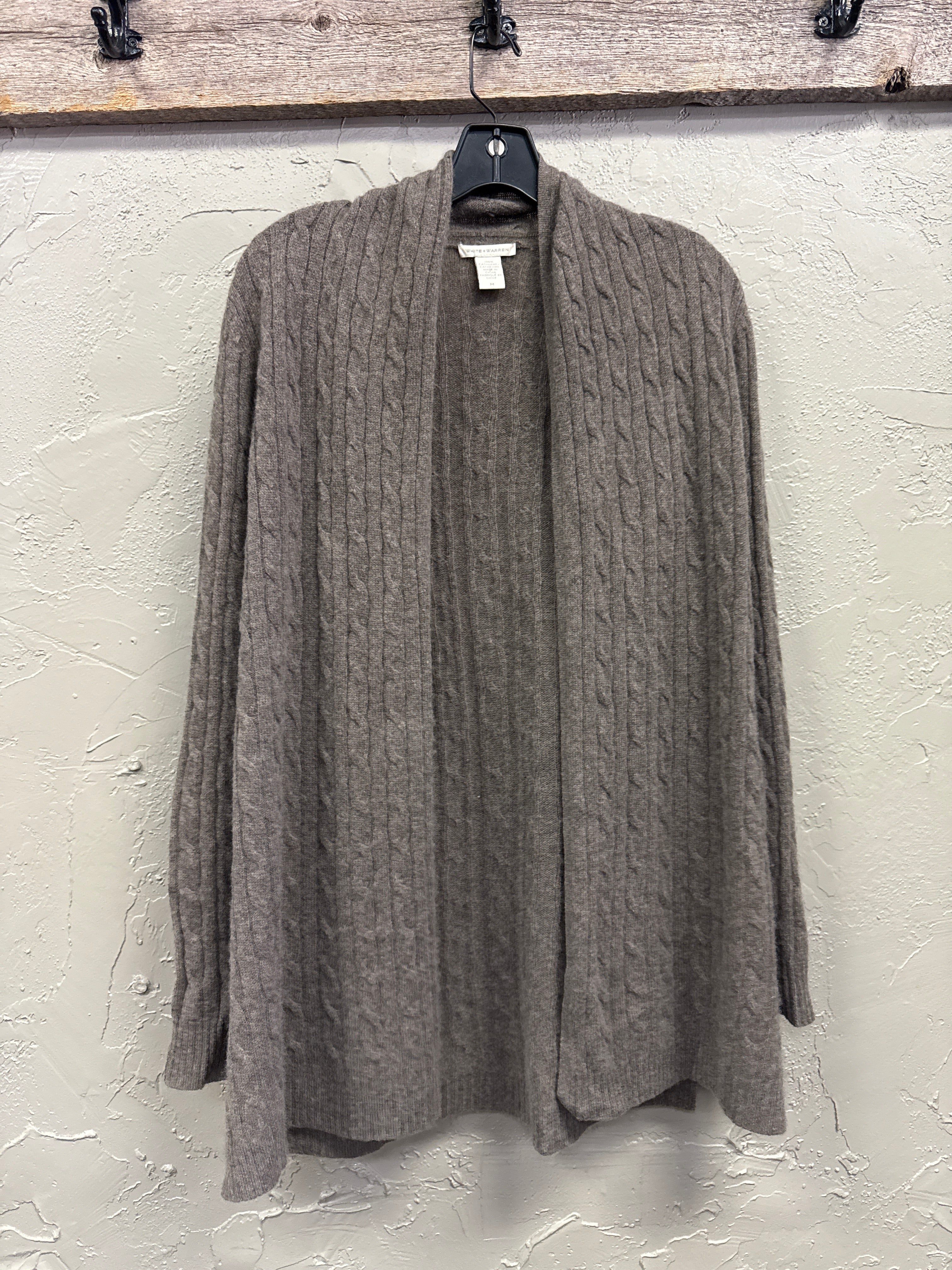WHITE+WARREN CASHMERE CARDIGAN (org$315)