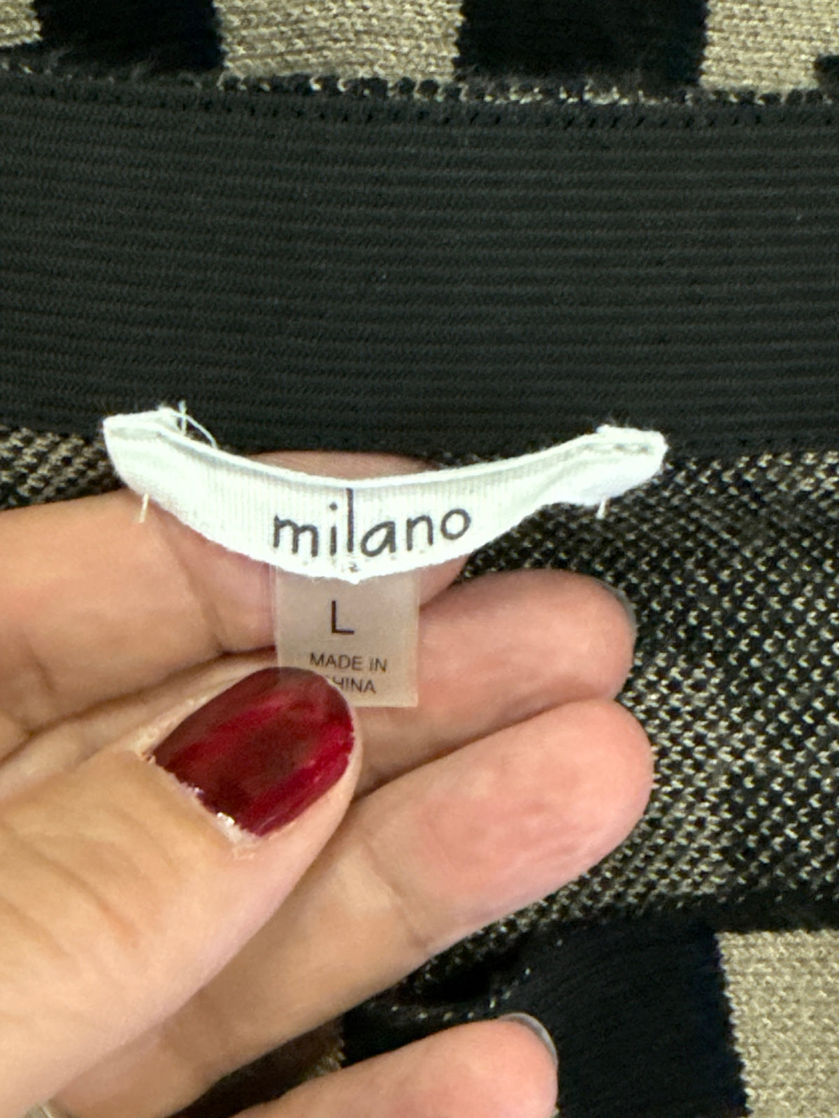 Milano A-Line Knit Skirt