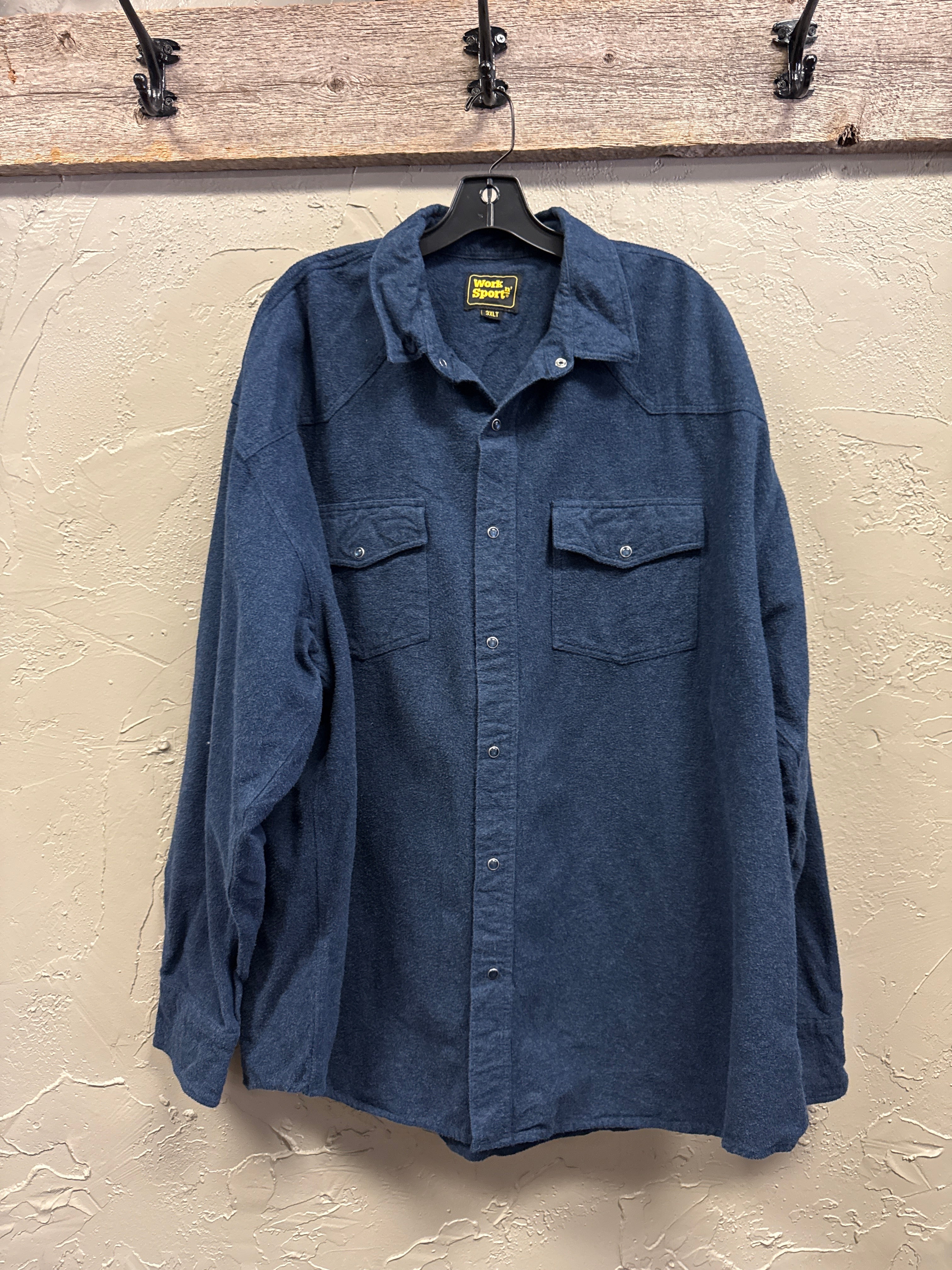 WORKn’ SPORT SNAP FRONT FLANNEL