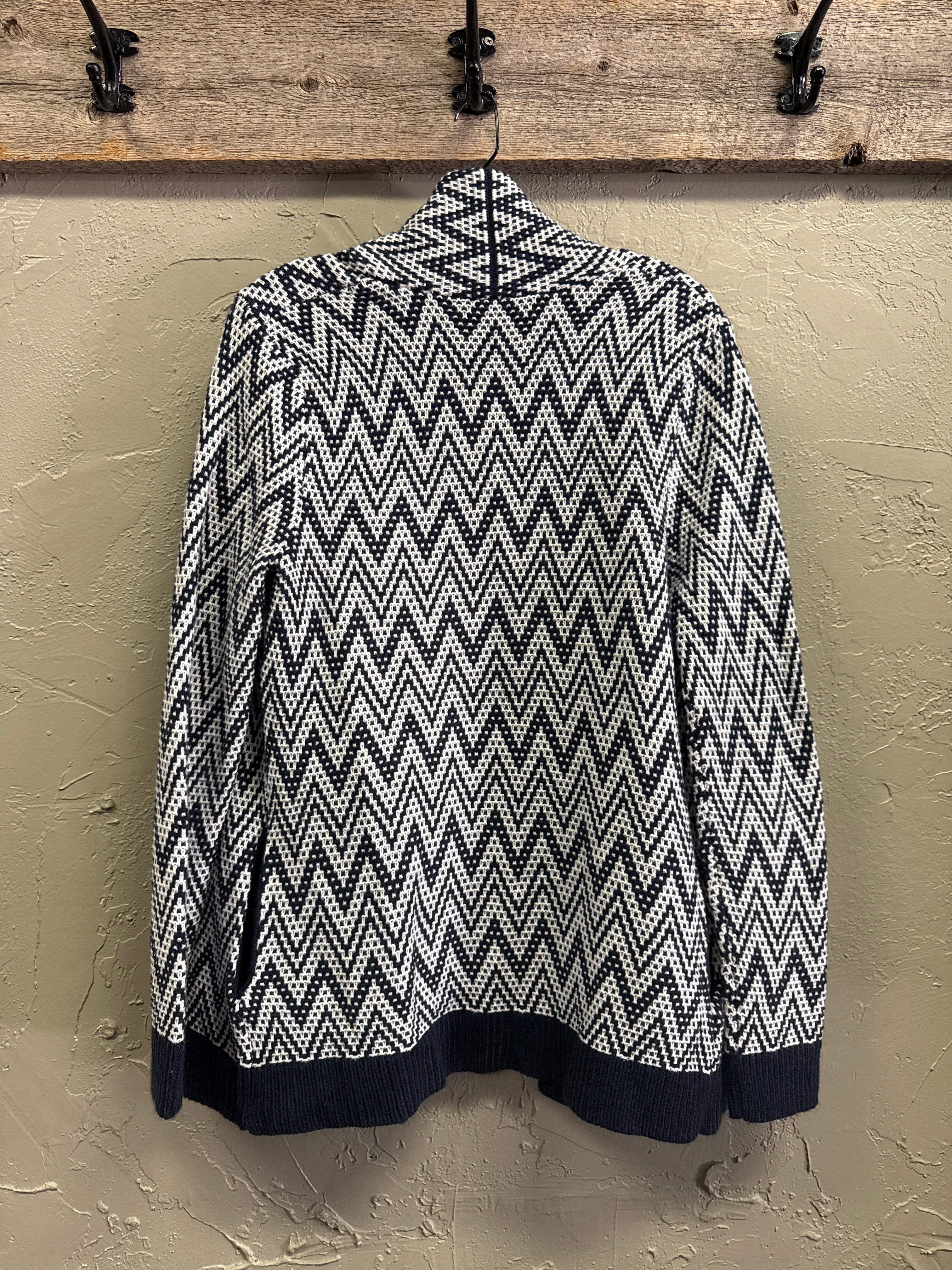 Olive & Oak Chevron Knit Cardi
