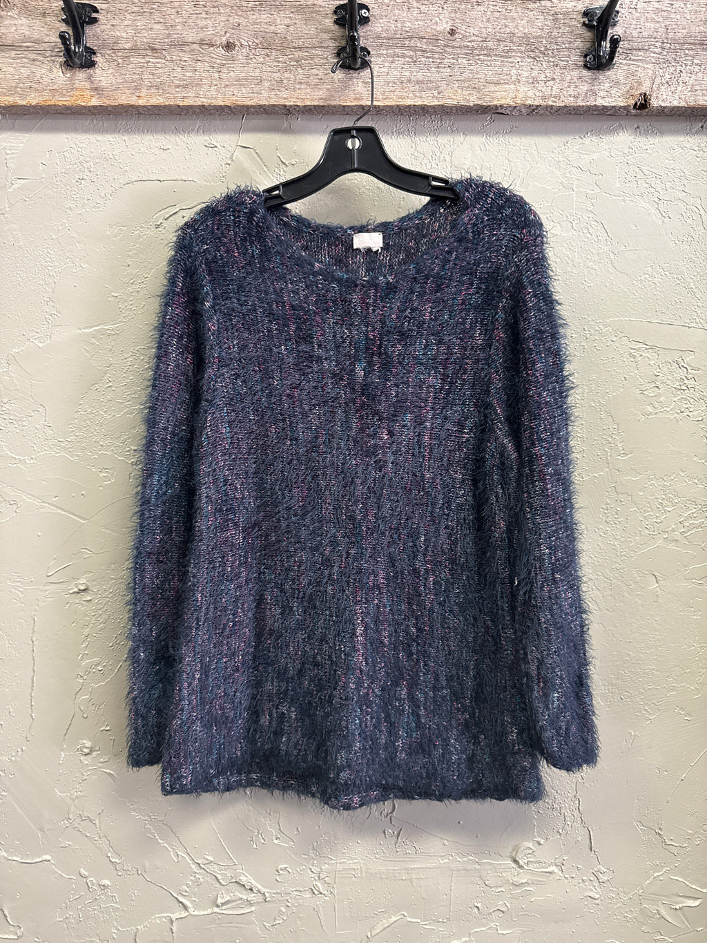 Chicos Eyelash knit Pullover