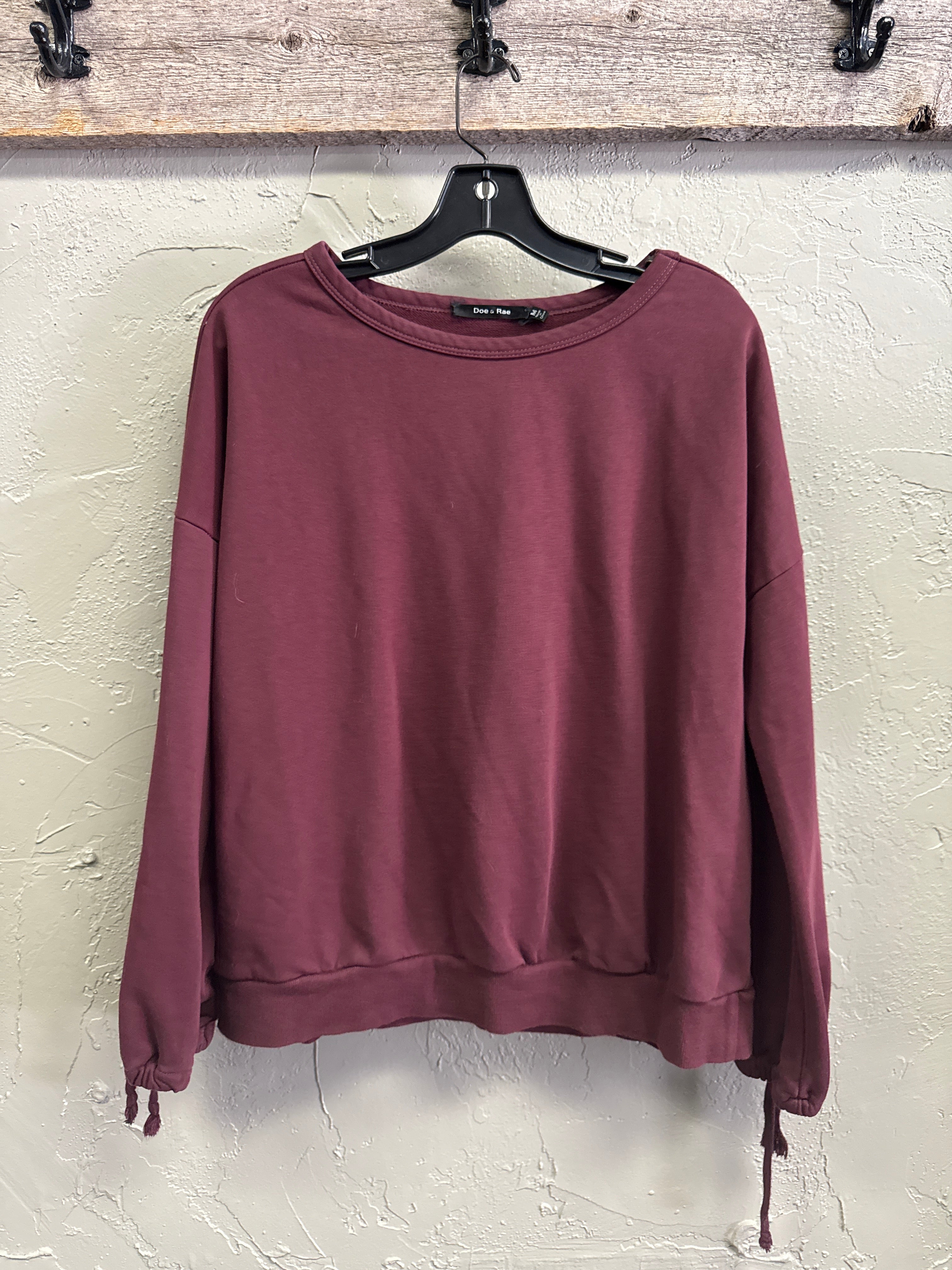 DOE & RAE WRIST DETAIL PULLOVER