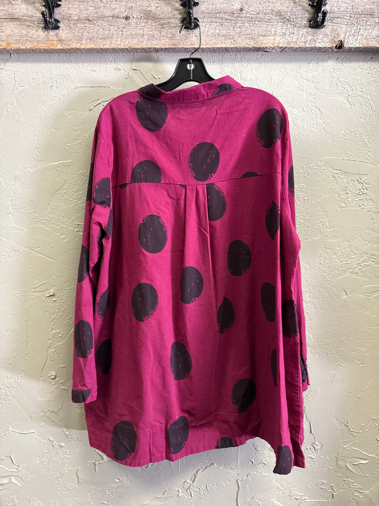 MINIBEE POLKADOT COTTON SHIRT