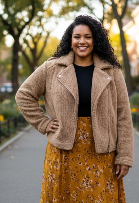 LAUREN CONRAD SHERPA MOTO