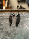 METAL FLOWER EARRINGS