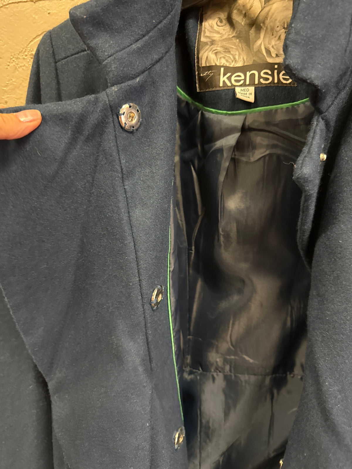 Kensie Military Style Peacoat (org$228)