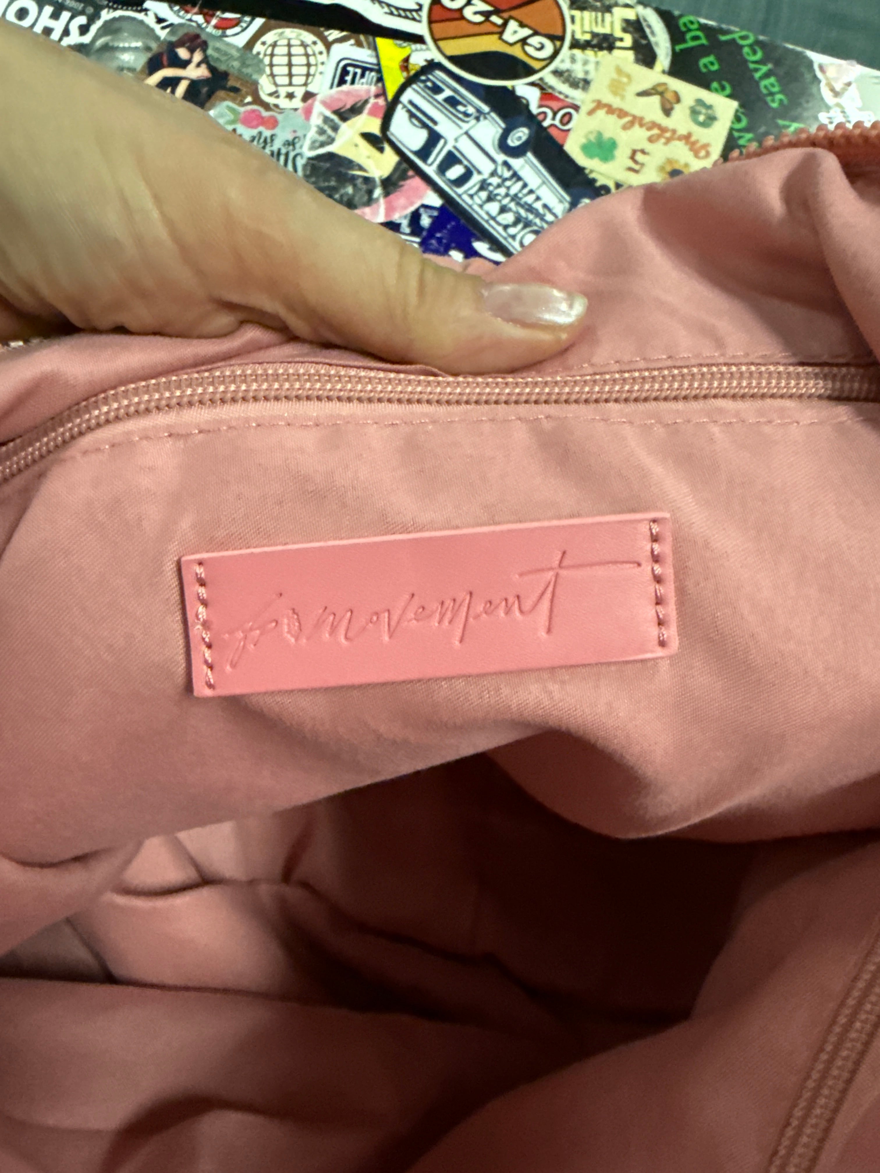 NWT FREE PEOPLE QUILTED TOTE (org$68)