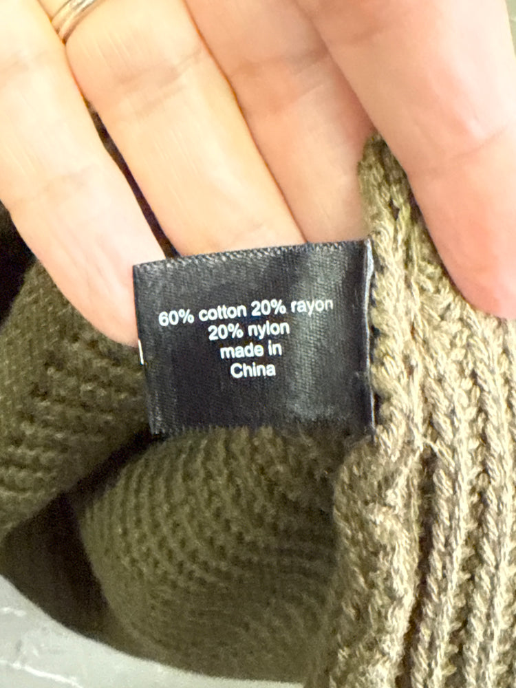 NWT LANE BRYANT LACE V SWEATER (org$60)