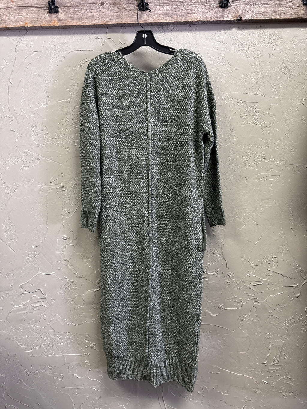 LONG OPEN CARDIGAN