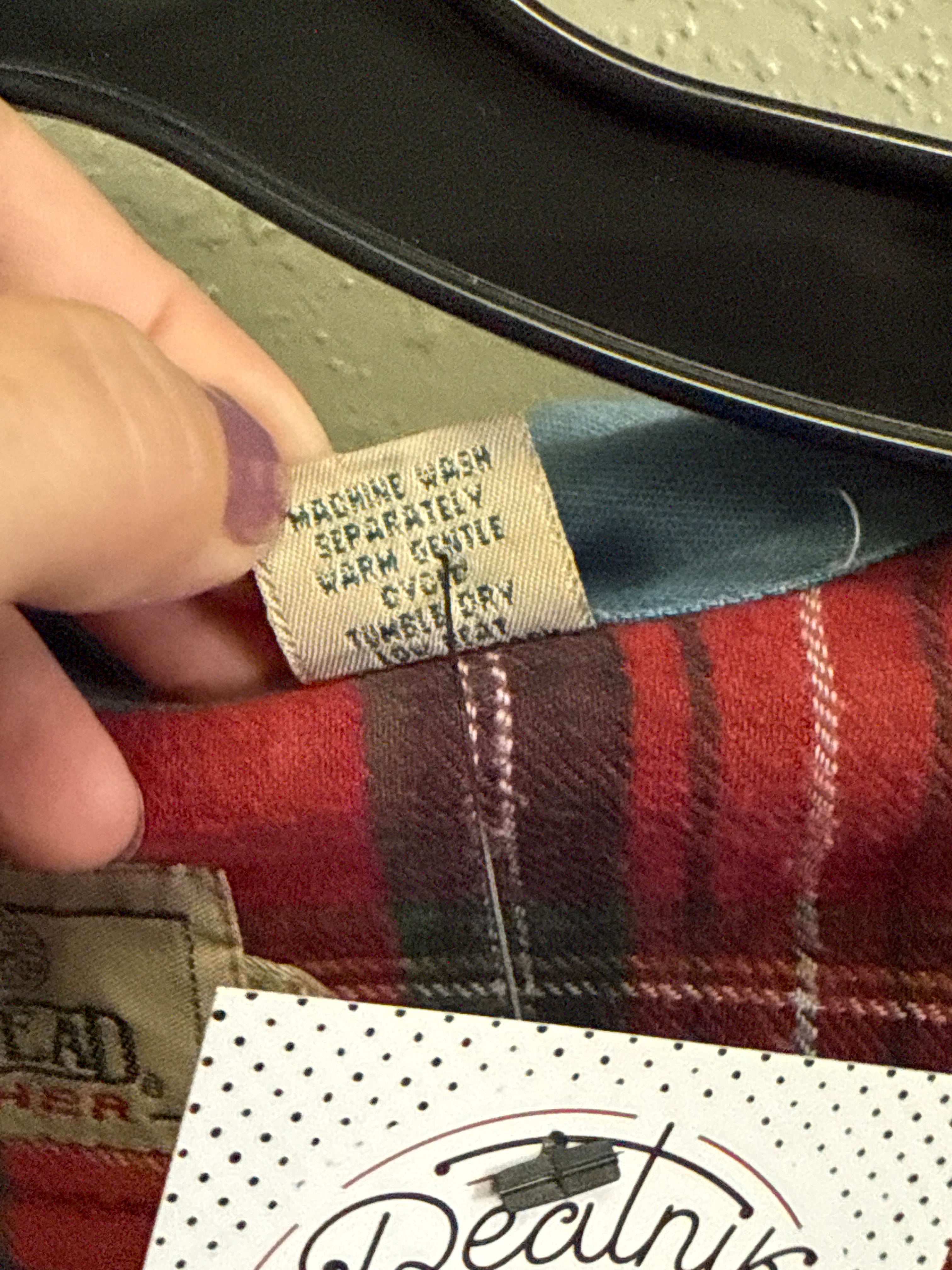 REDHEAD FLANNEL LINED SHIRT