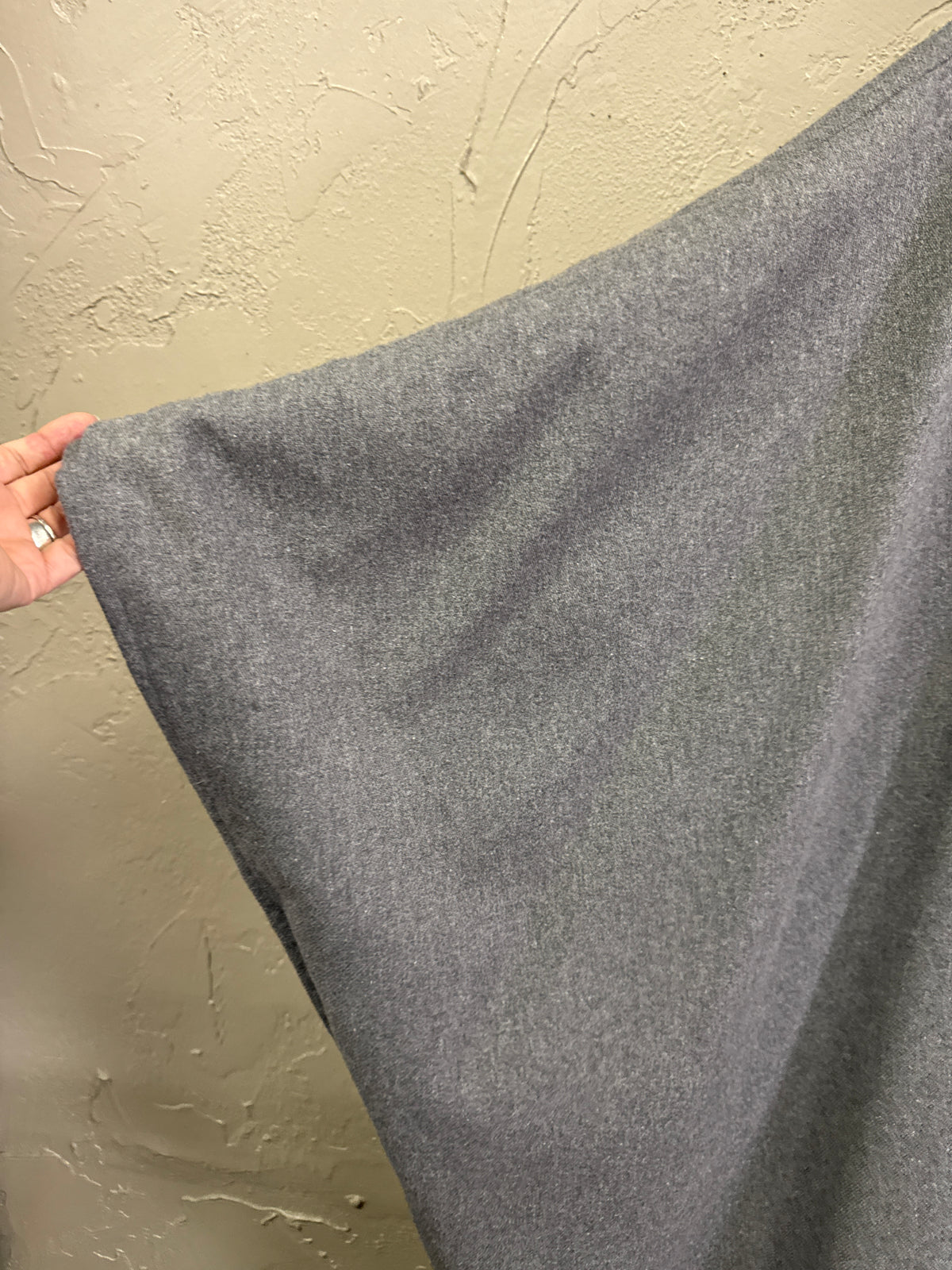 Button-Front Poncho Coat