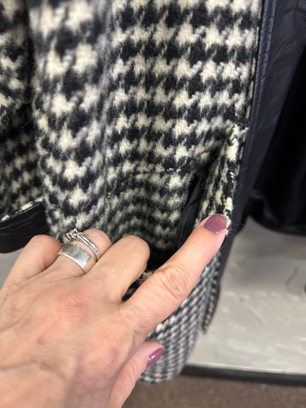 Vtg 80s Capri Open-Front Coat