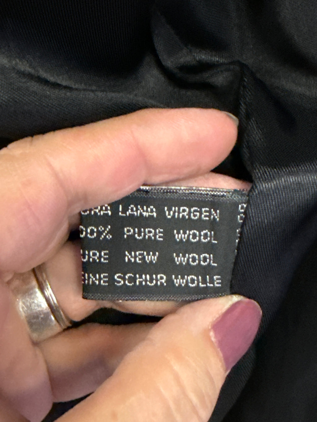 Vtg 80s Capri Open-Front Coat