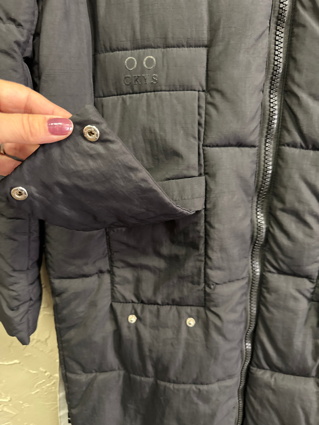 WAN FULL LENGTH PUFFER COAT