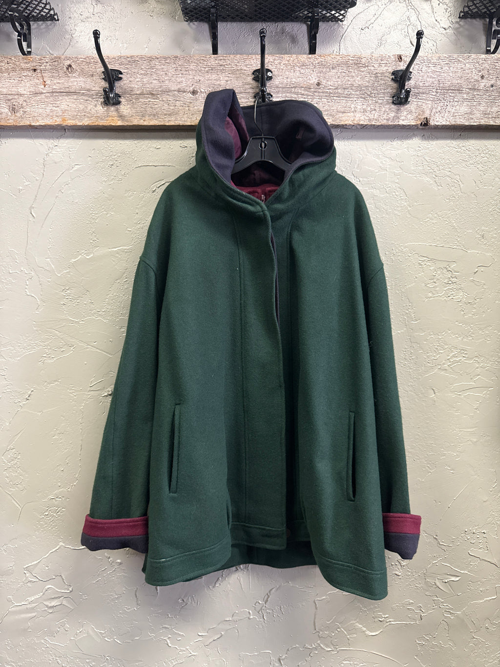 VTG HUNTERS RUN WOOL COAT