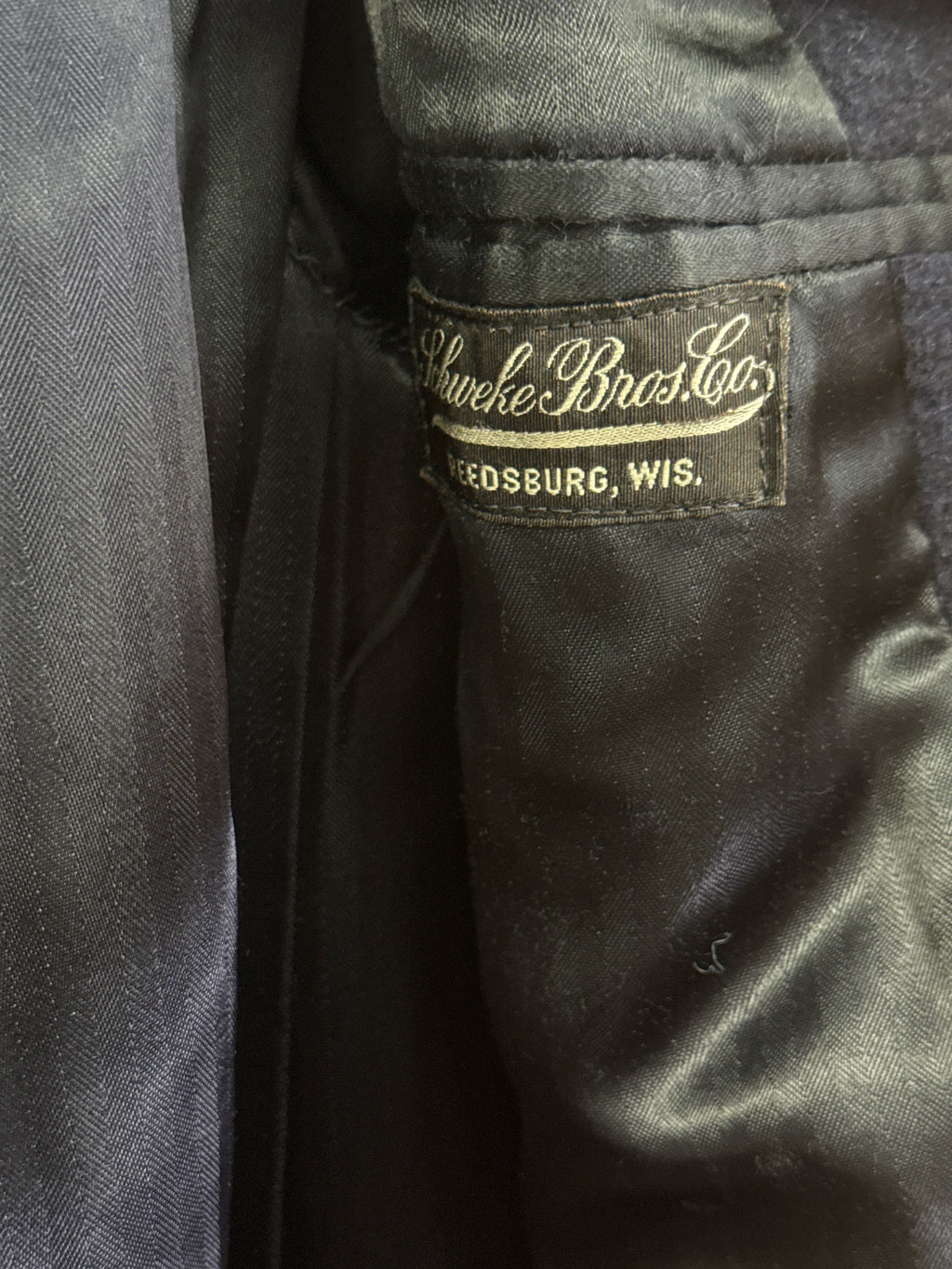 Vtg Schweke Bros Co. Coat