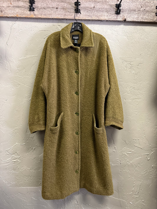 EILEEN FISHER WOOL BOUCLE COAT (org$528)