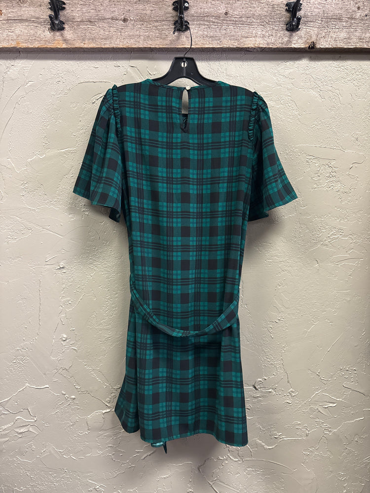 NWT DRAPER JAMES PLAID DRESS (org$135)