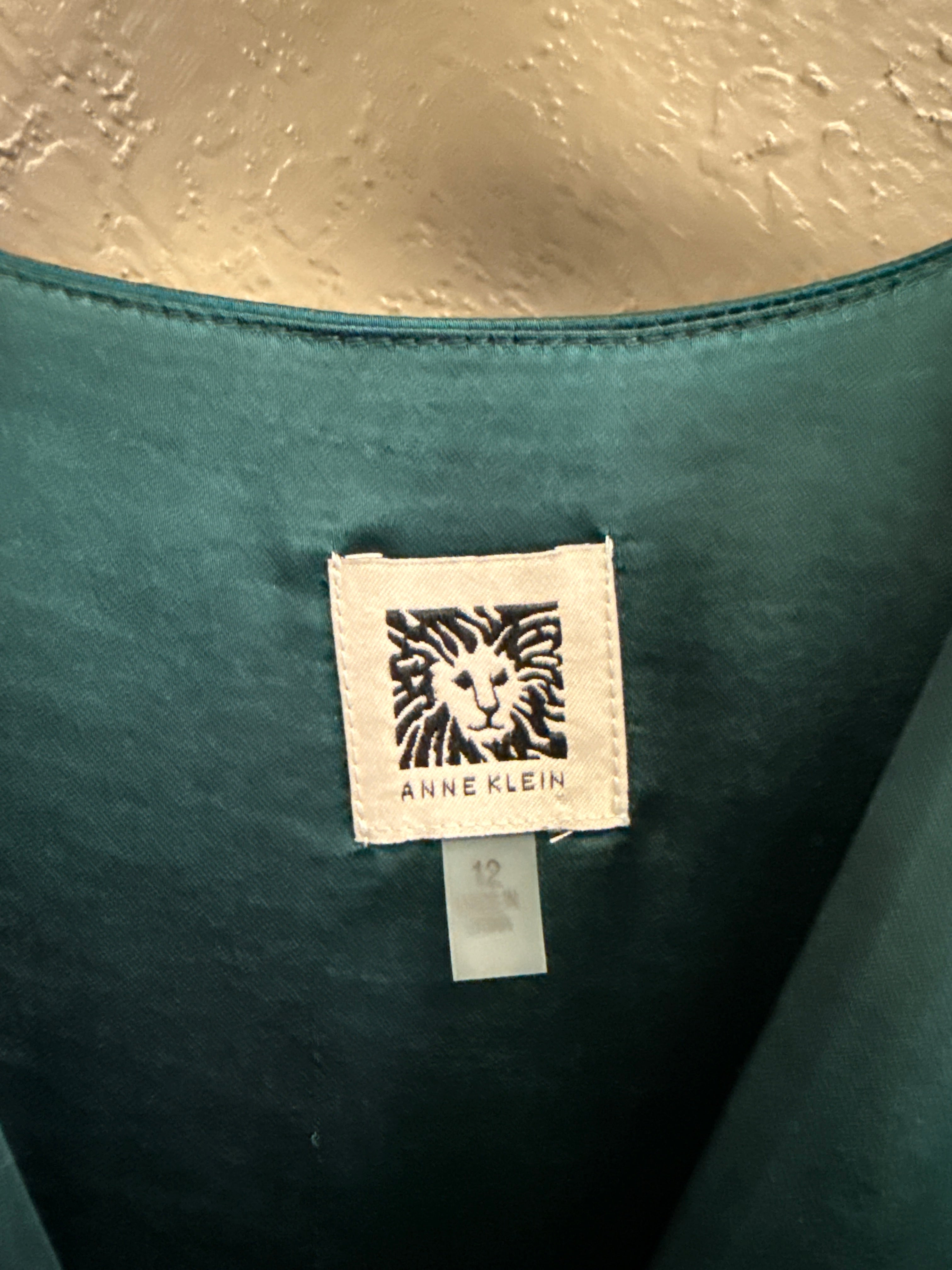 ANN KLEIN EMERALD DRESS (org$149)