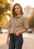 NWT TRIBAL CROP JACKET (org$104)