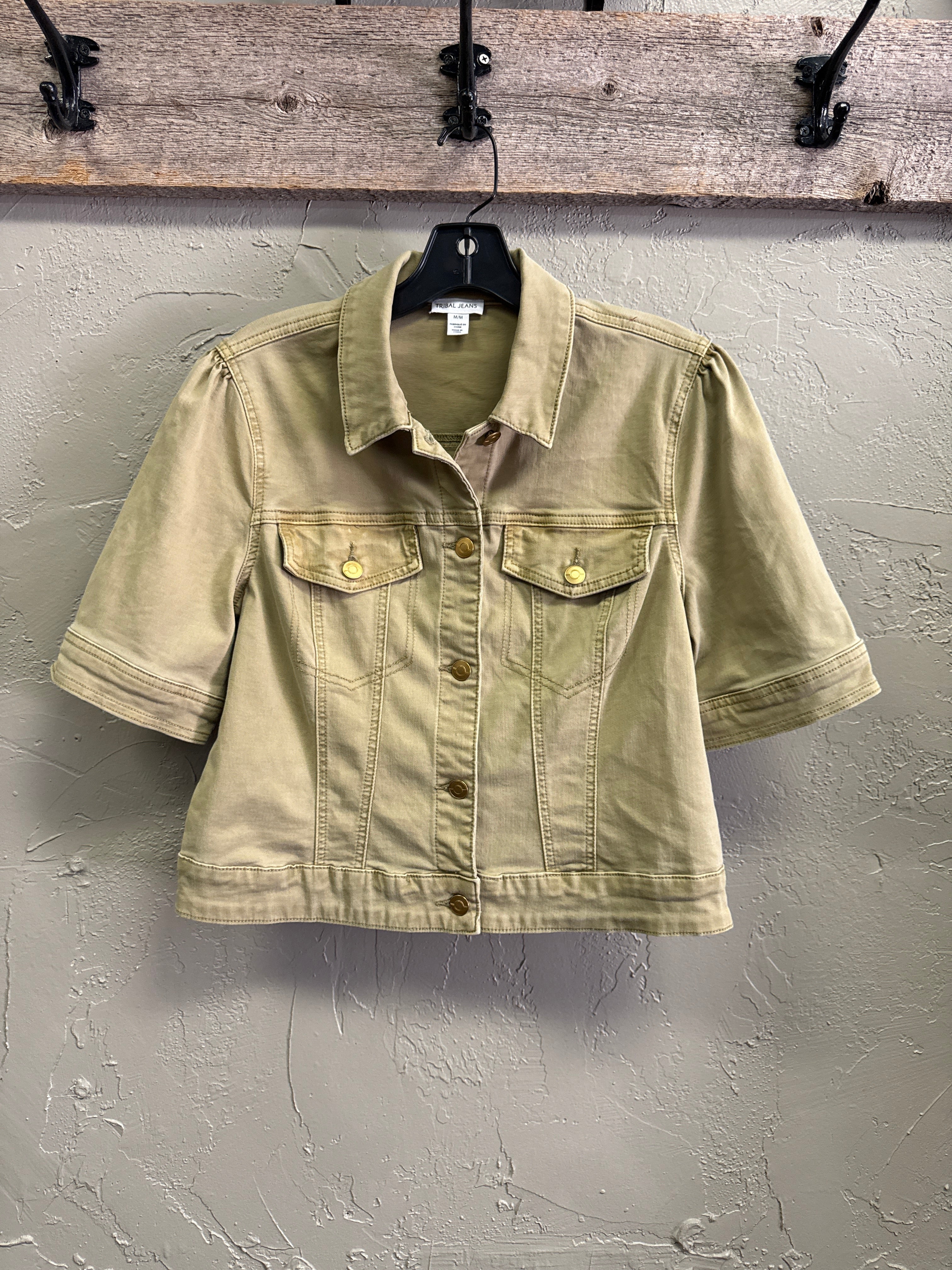 NWT TRIBAL CROP JACKET (org$104)