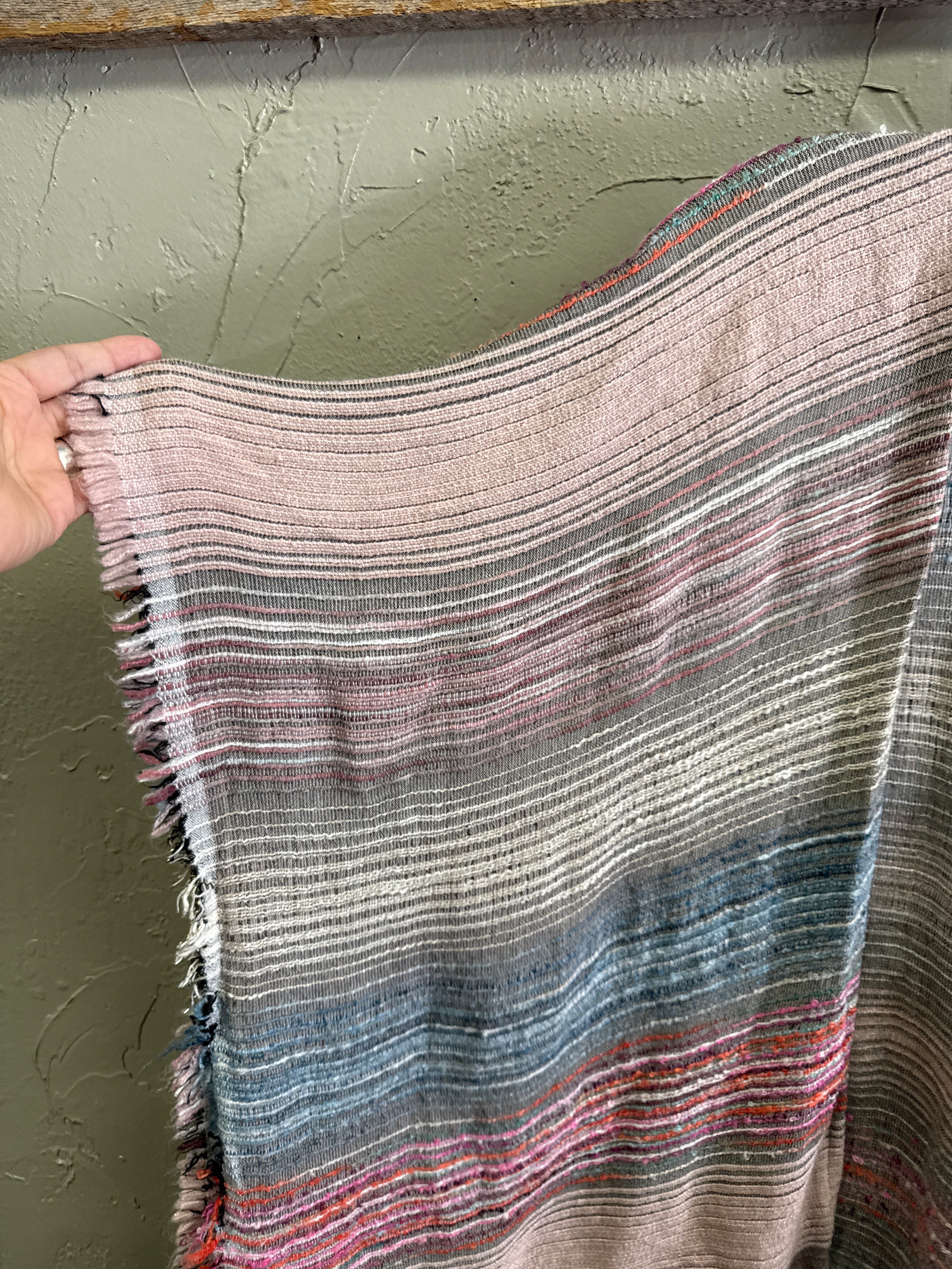 Cajan Textured Weave Poncho