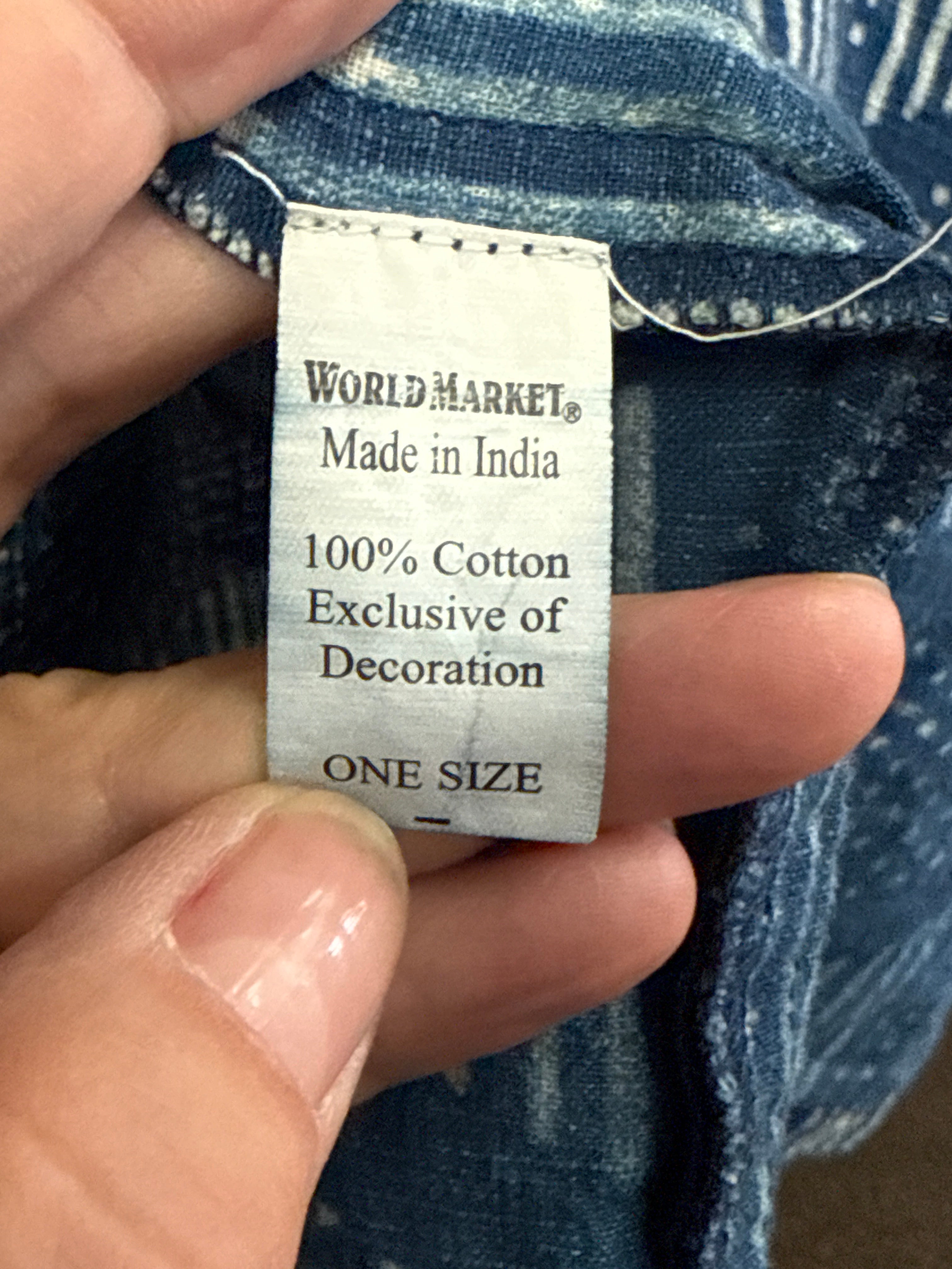 WORLD MARKET COTTON DRESS