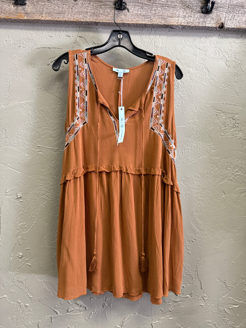 NWT She+Sky Tunic (org$58)