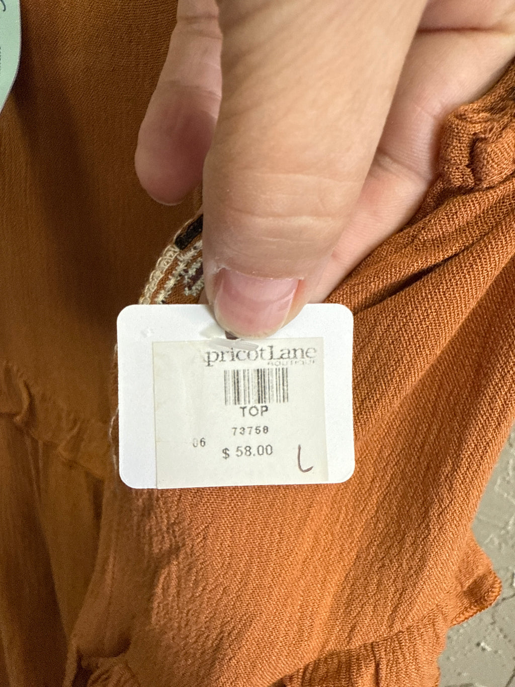 NWT She+Sky Tunic (org$58)