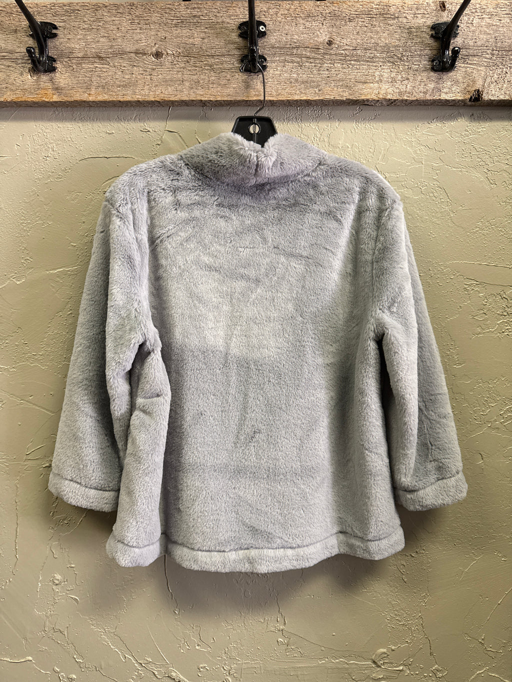 BANANA REPUBLIC FAUX FUR SWEATSHIRT