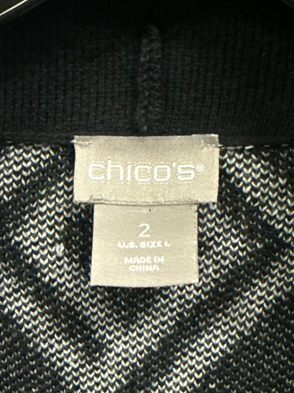 NWT Chicos Fringe Open-Front Cardigan (org$149)