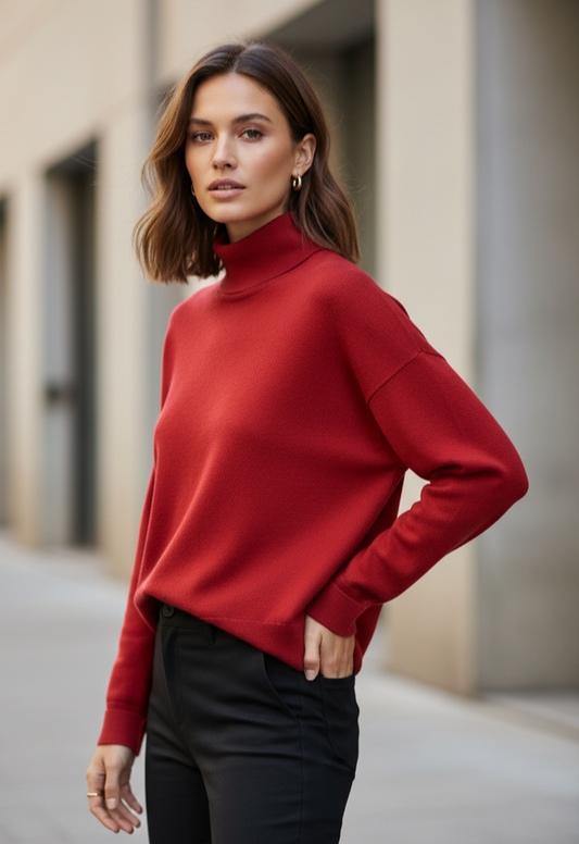 NWT LAUREN TURTLENECK (org$90)
