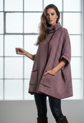 CHEVRON RIDING CAPE