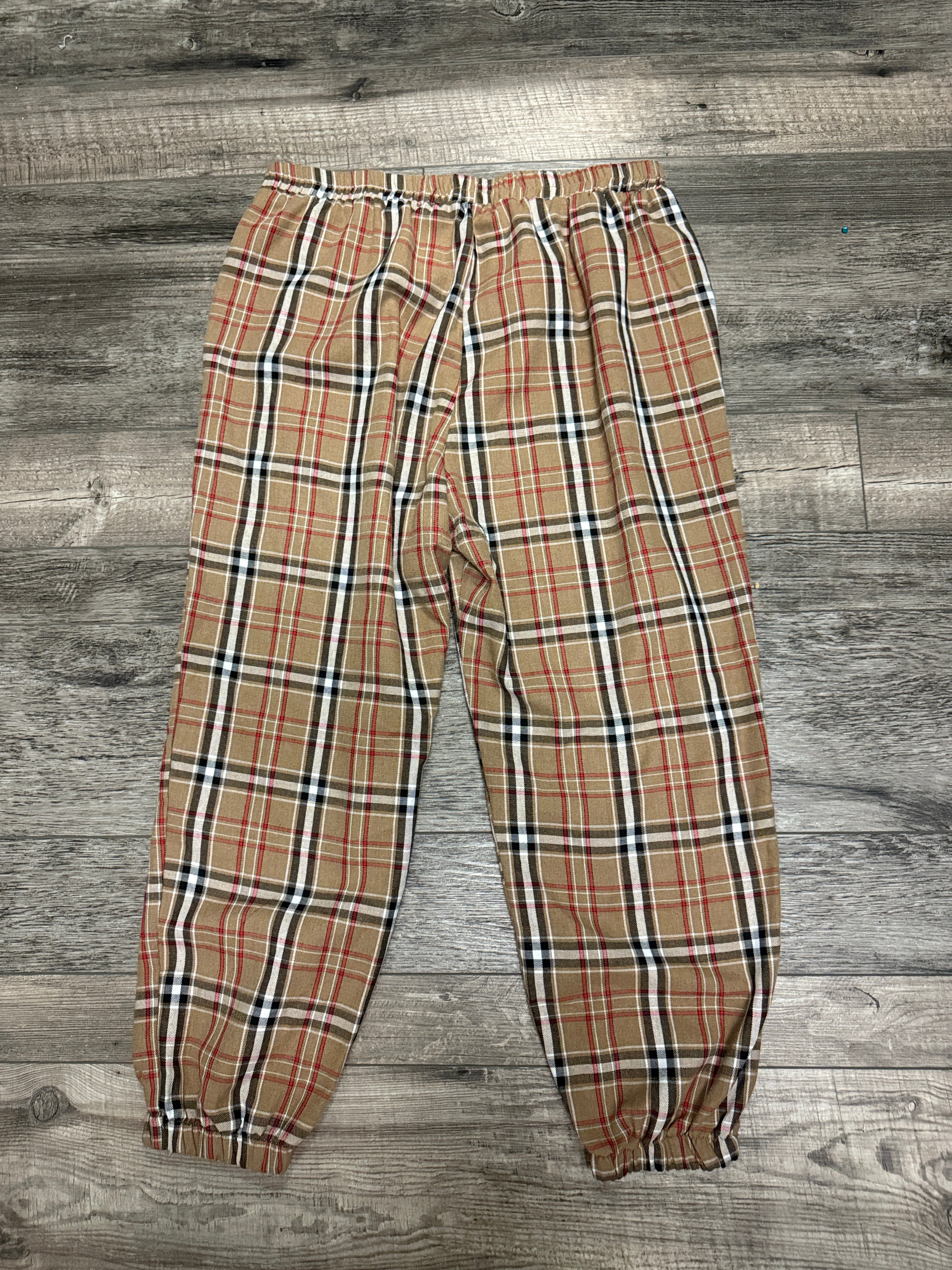 Plaid Joggers