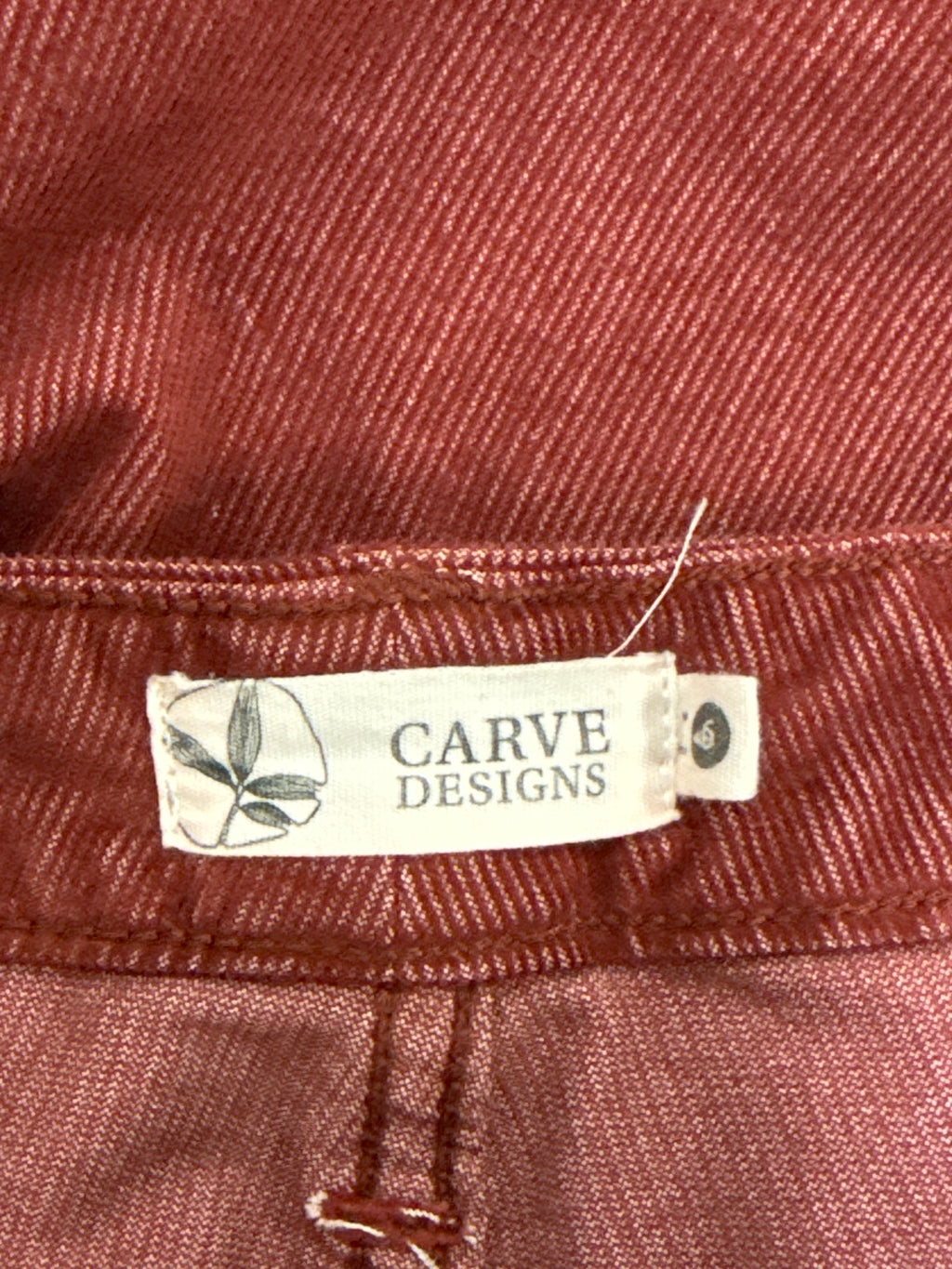 CARVE DESIGNS CORDUROY PANT (org$99)