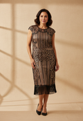 NWT VINTAGE INSPIRED SEQUIN DRESS