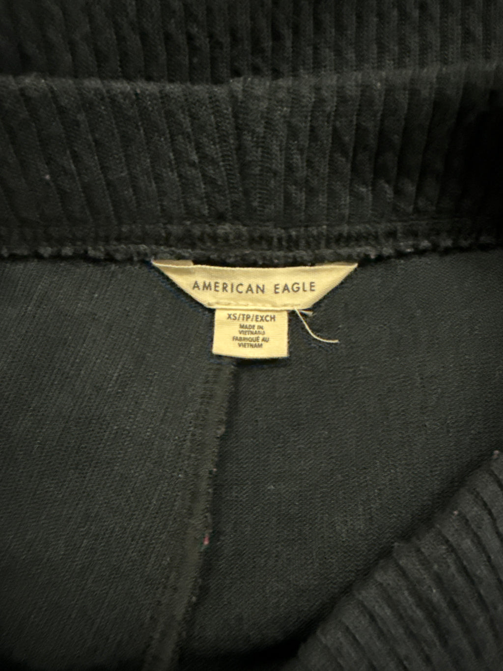 AE FLARED ELASTIC WAIST PANT