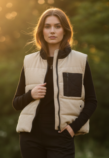 NWT QUILTED VEST