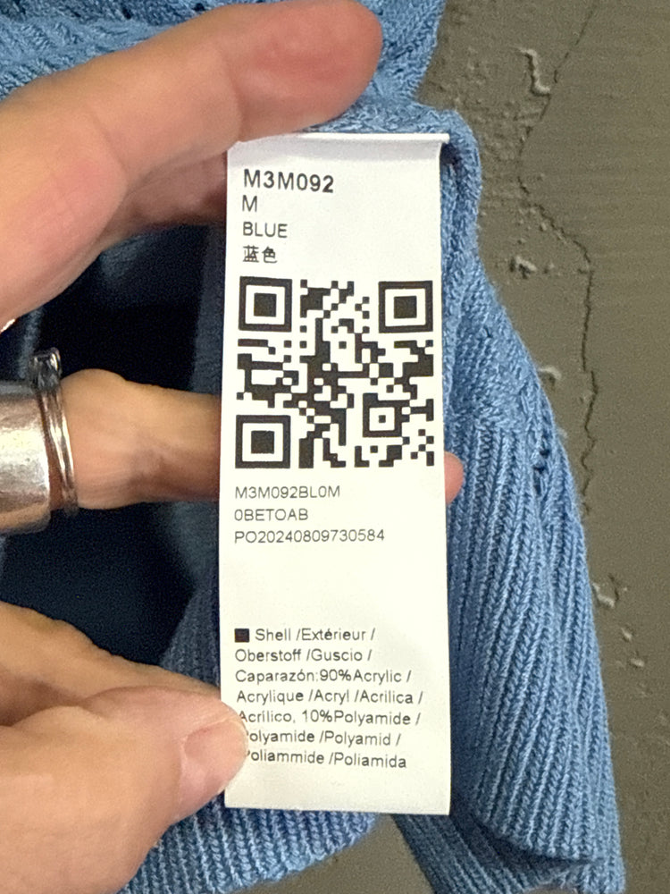 NWOT LIGHT BLUE SWEATER VEST