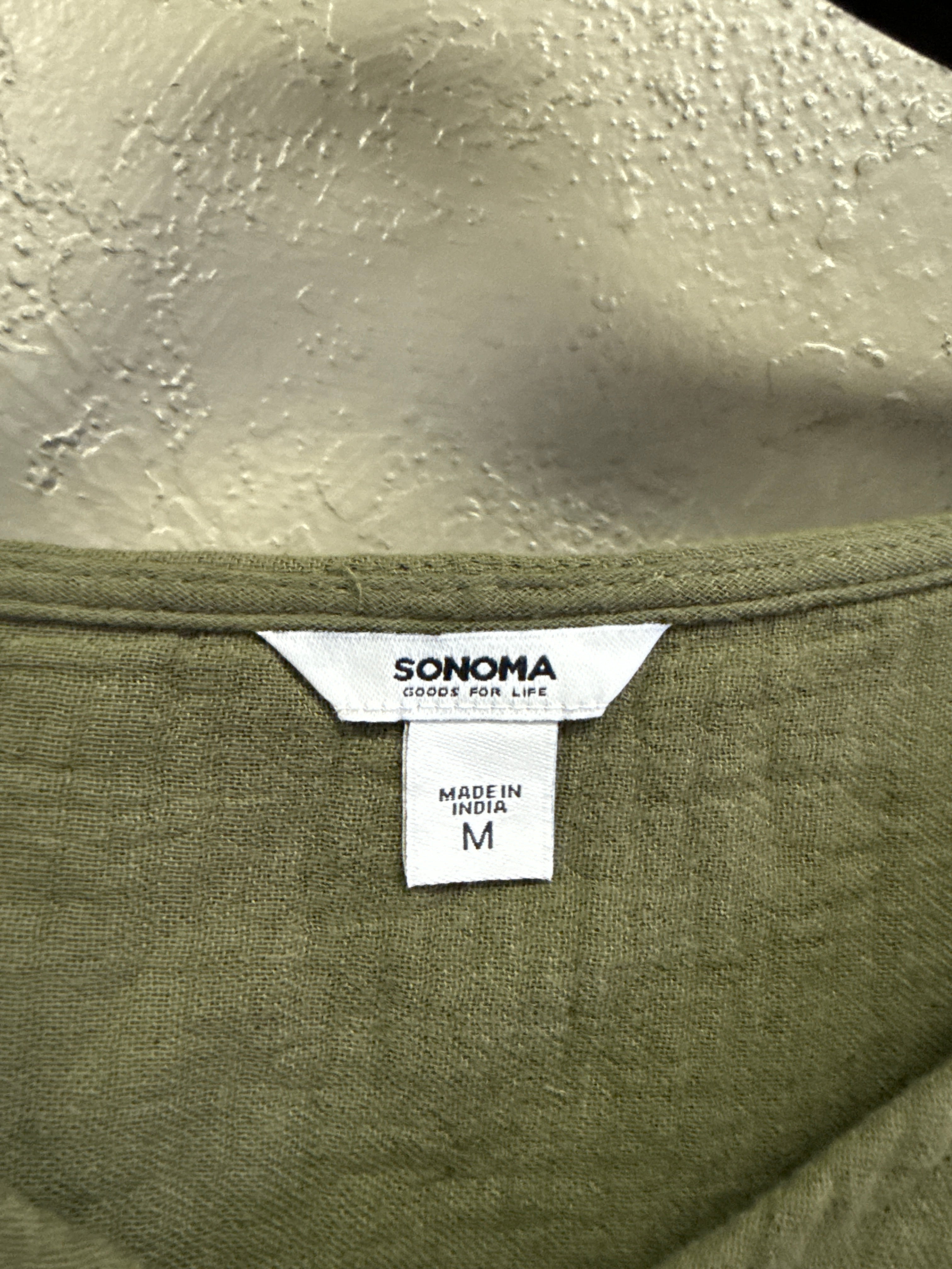 NWT SONOMA COTTON GAUZE DRESS (org$36)