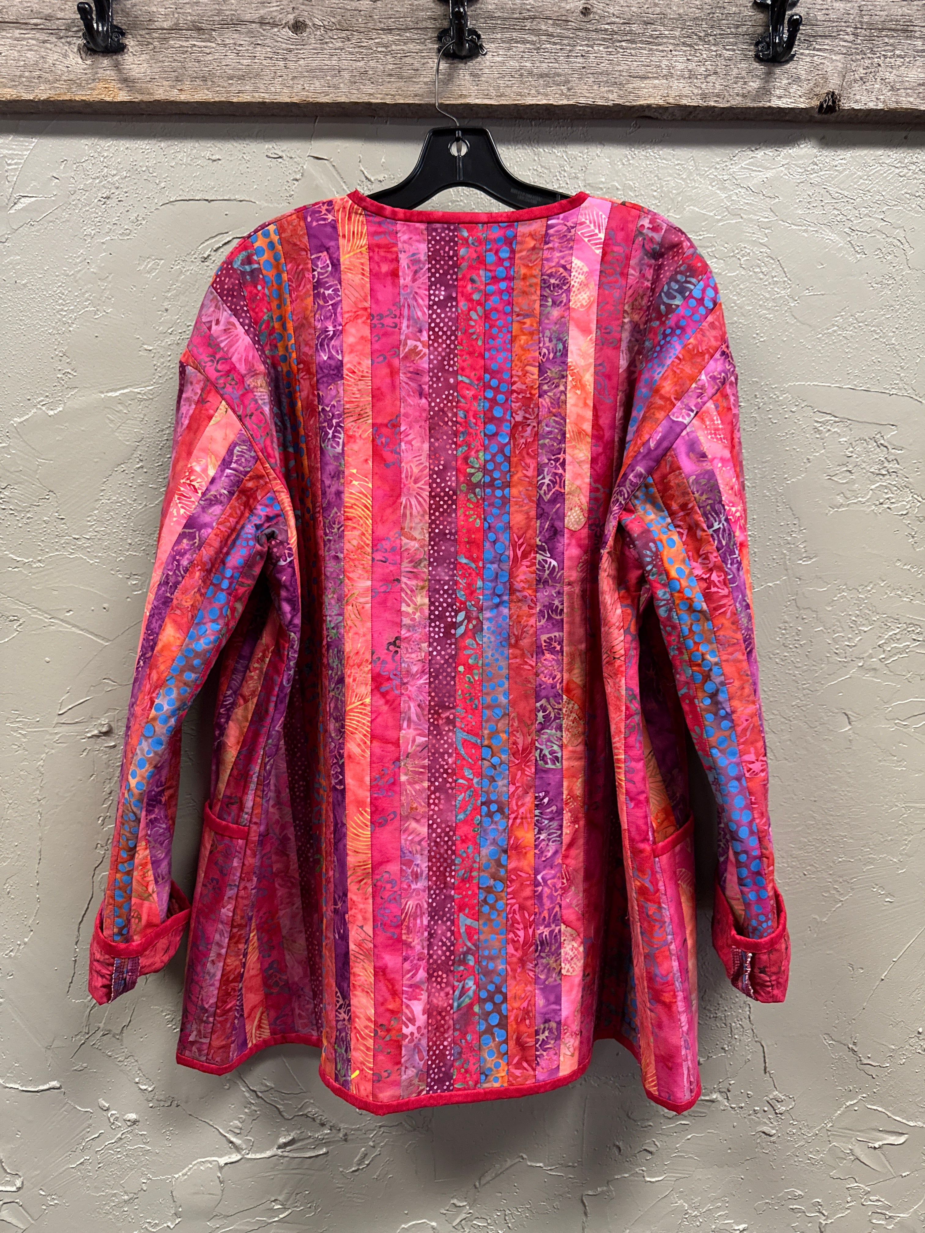 QUILTED BATIK JACKET
