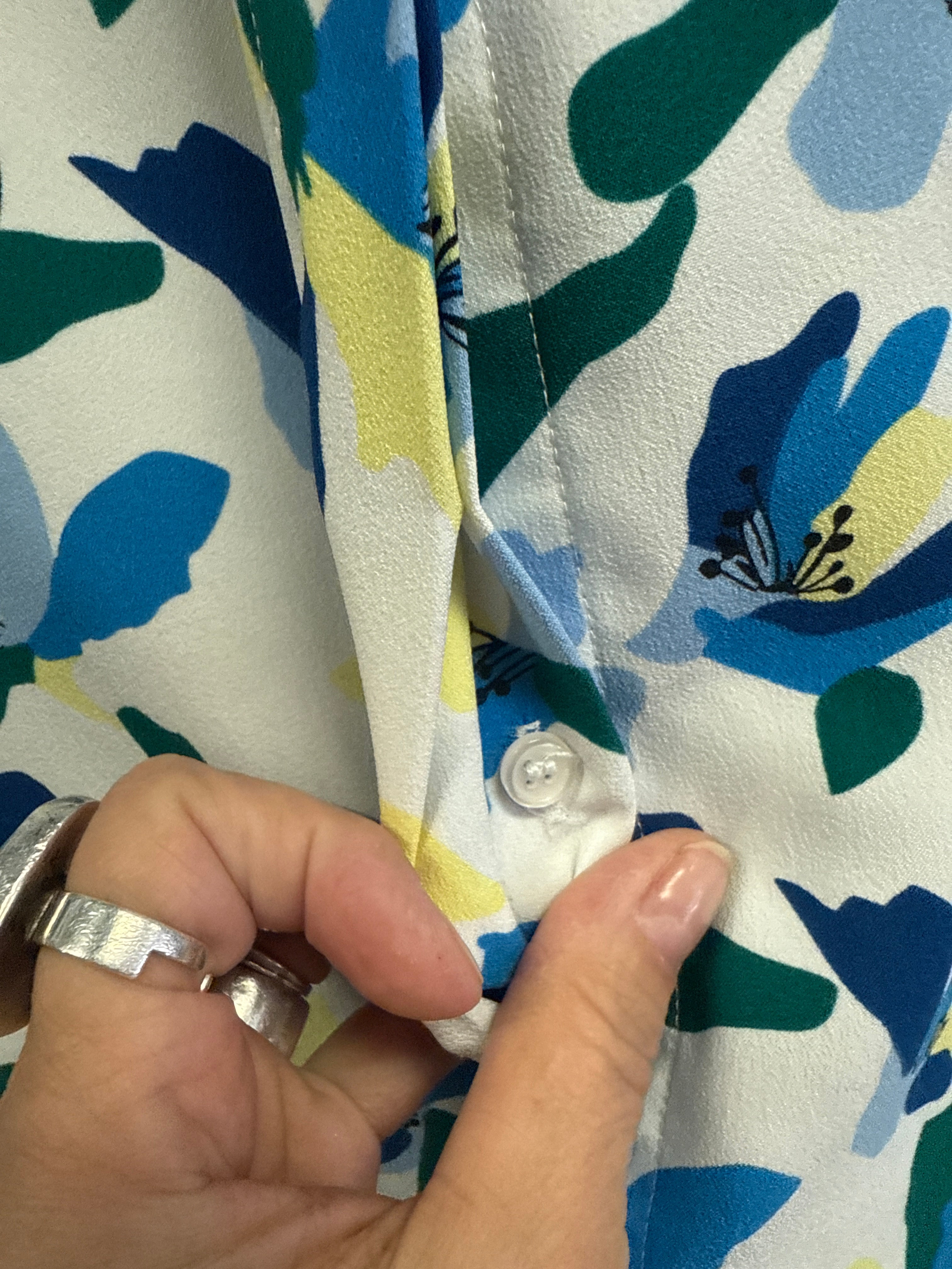 RACHEL ZOE FLORAL SHIRT