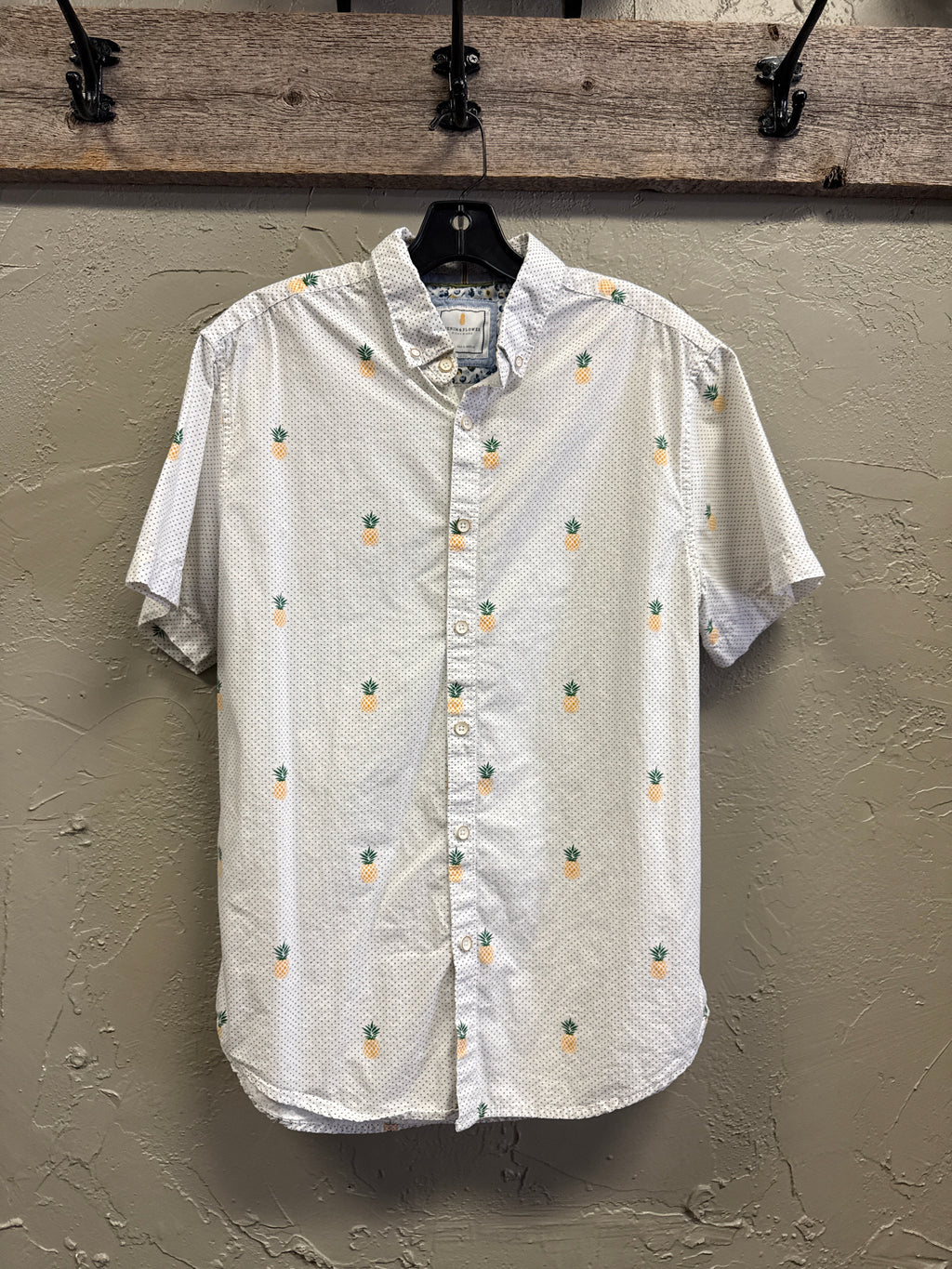 DENIM&FLOWER PINEAPPLE SHIRT